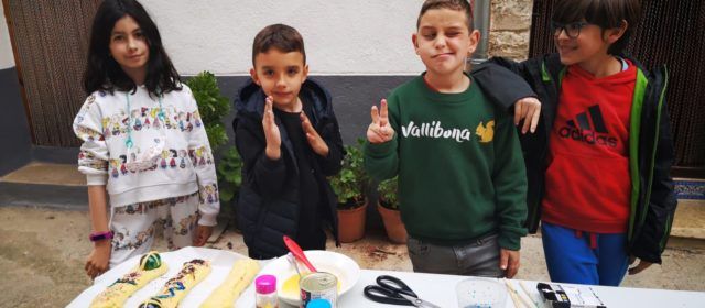 Taller infantil de farinoses a Vallibona