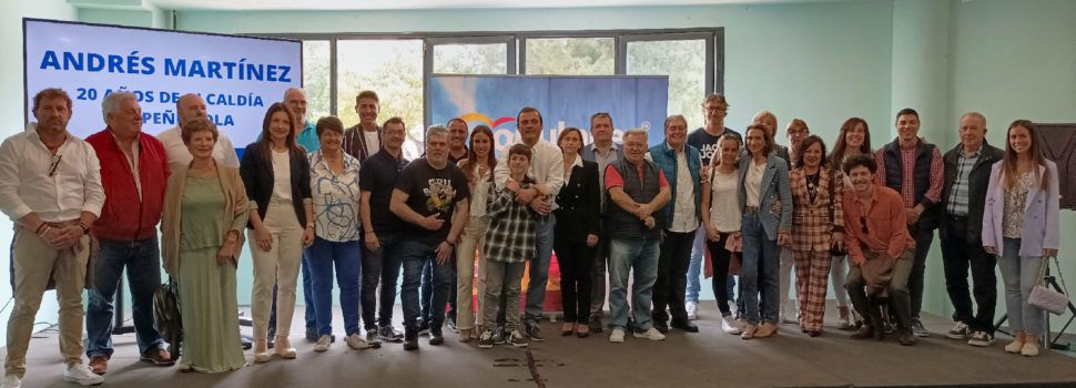 Andrés Martínez celebra els seus 20 anys d’alcaldia popular a Peníscola