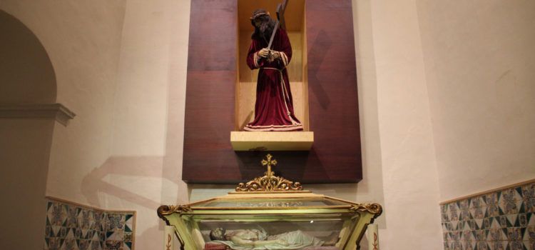 Restaurada la imagen antigua del “Santo Sepulcro” de Vinaròs