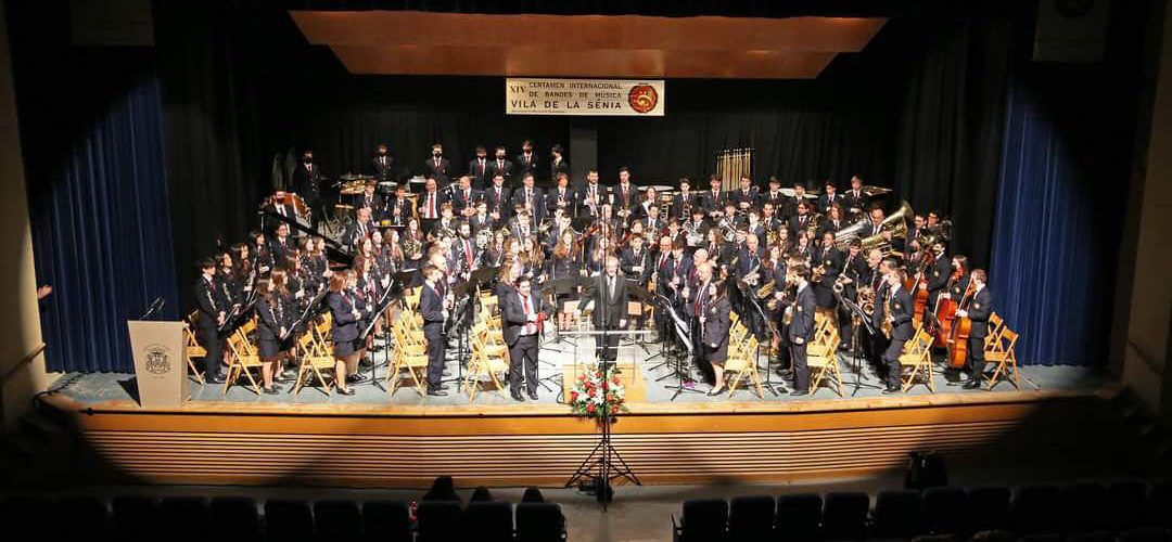 La banda de Benicarló al XIV Certamen Internacional Vila de La Sénia