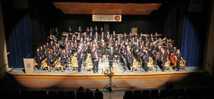 La banda de Benicarló al XIV Certamen Internacional Vila de La Sénia