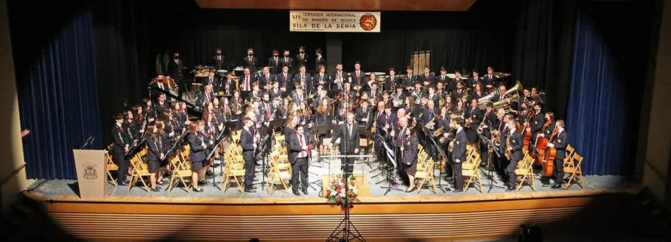 La banda de Benicarló al XIV Certamen Internacional Vila de La Sénia