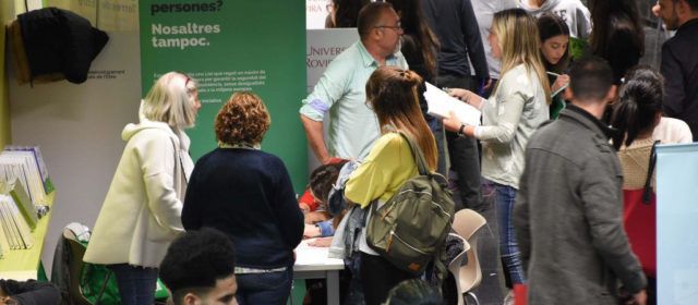 La IX Fira d’Ocupació del campus Terres de l’Ebre referma l’aposta per la retenció del talent local amb una fira més dinàmica i moderna