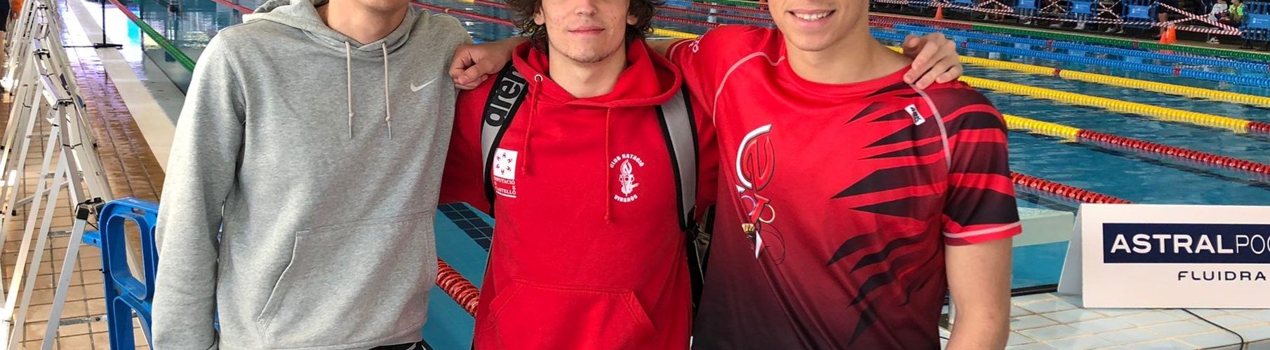 Club Natació Vinaròs: Andreu, Gerard i Joan al Nacional Junio
