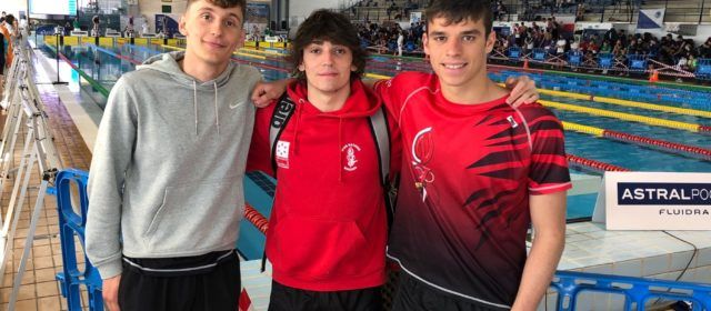 Club Natació Vinaròs: Andreu, Gerard i Joan al Nacional Junio
