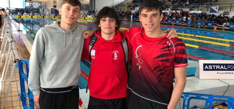 Club Natació Vinaròs: Andreu, Gerard i Joan al Nacional Junio