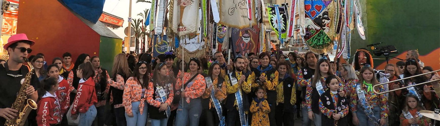 Inauguración a lo grande de las casetas de Carnaval
