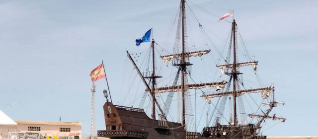 El galeó Andalucía, al port de Vinaròs