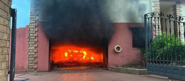 Incendi en un habitatge de la costa nord de Vinaròs