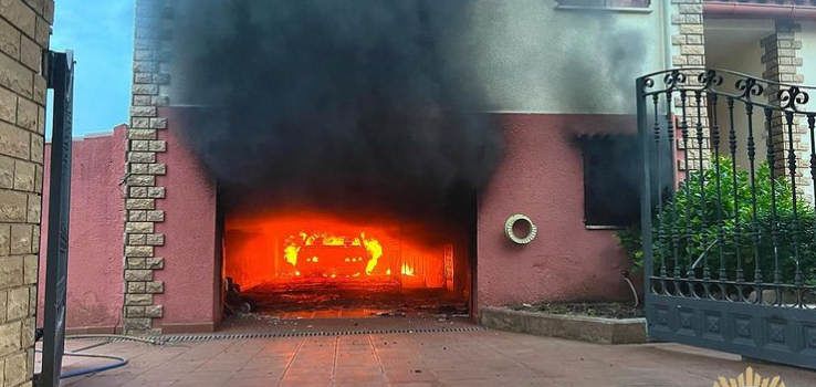Incendi en un habitatge de la costa nord de Vinaròs