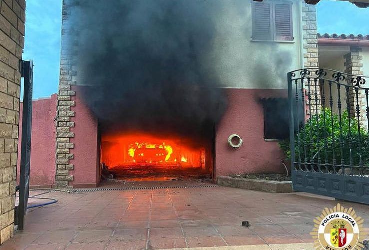 Incendi en un habitatge de la costa nord de Vinaròs