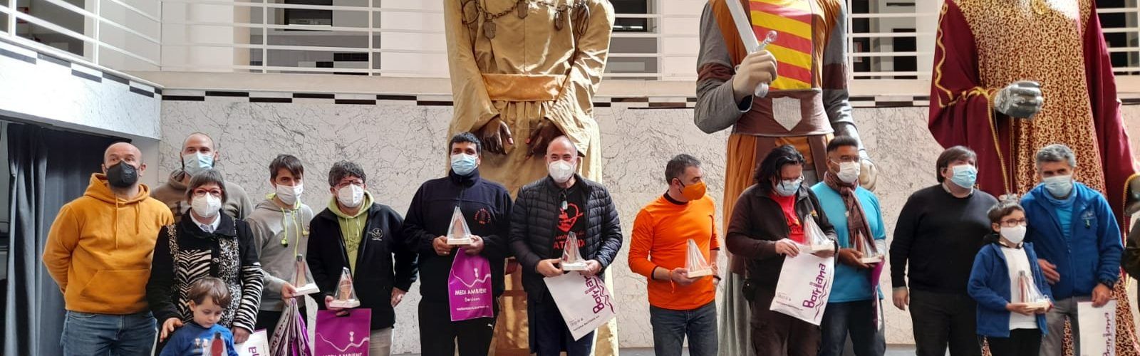 Els gegants de Morella participen en l’aplec de Borriana