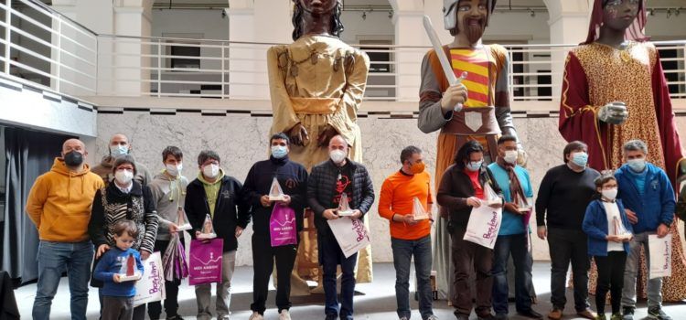 Els gegants de Morella participen en l’aplec de Borriana