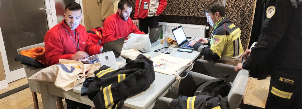 Dos bombers de Vinaròs, pare i fill, tornen de Polònia, després de 8 dies ajudant els refugiats ucraïnesos