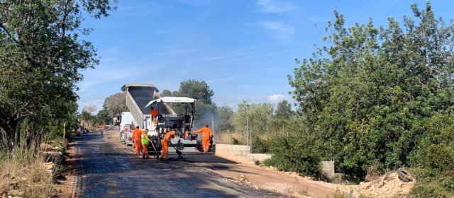 Benicarló millorarà els camins rurals a través dels fons europeus REACT-EU