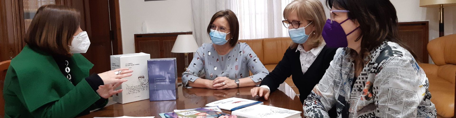 Benicarló i l’AVL es comprometen a continuar treballant en la promoció del valencià