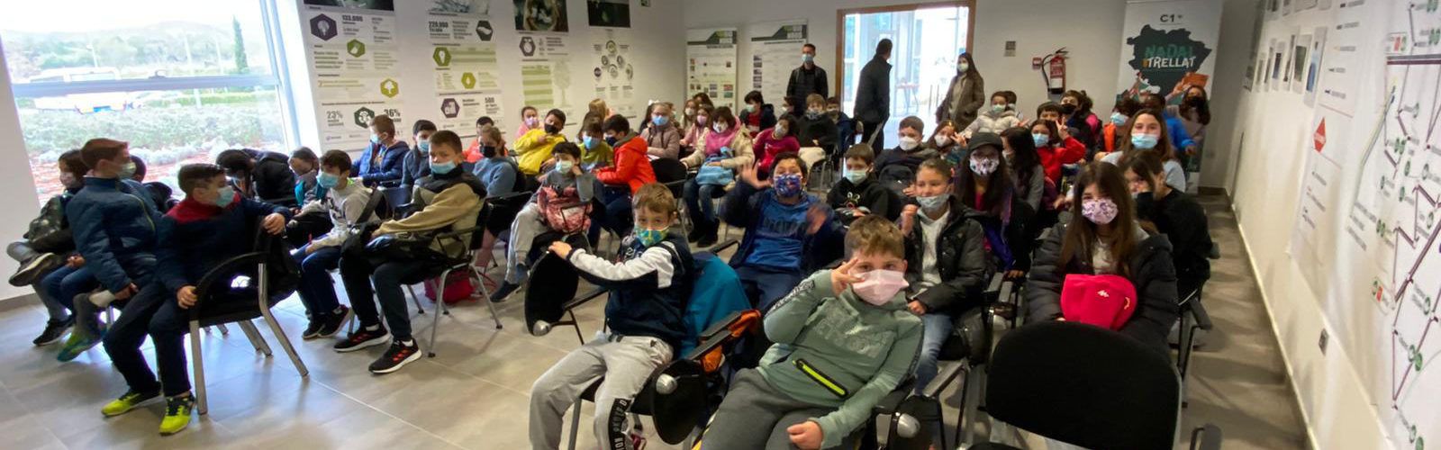 Els escolars de Vinaròs coneixen la planta de residus BIONORD