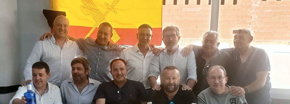 Jubilación del guardia civil que más tiempo de servicio ha estado en la provincia de Castellón