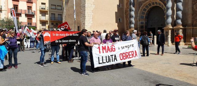 Manifestació del 1 de Maig a Vinaròs