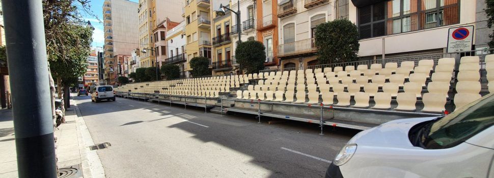 Imatges de les preparacions de les desfilades de Carnaval