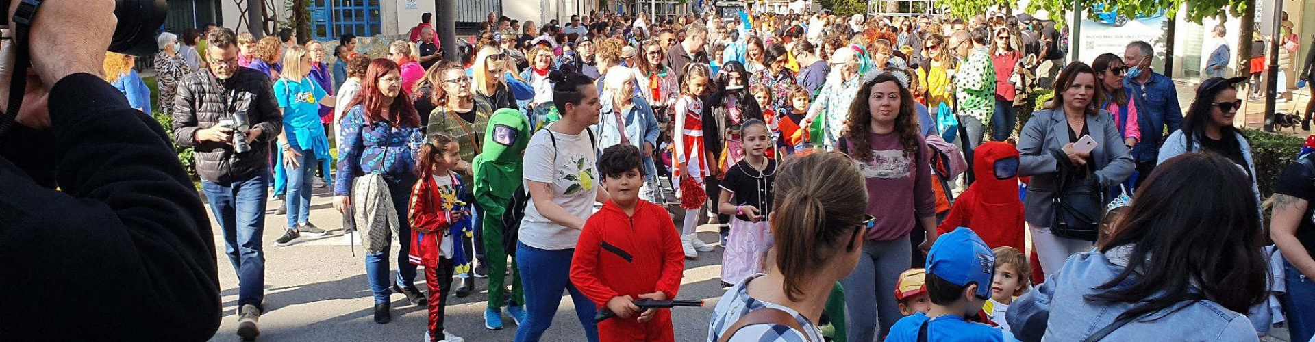 Vídeo: la desfilada infantil del Carnaval 2022