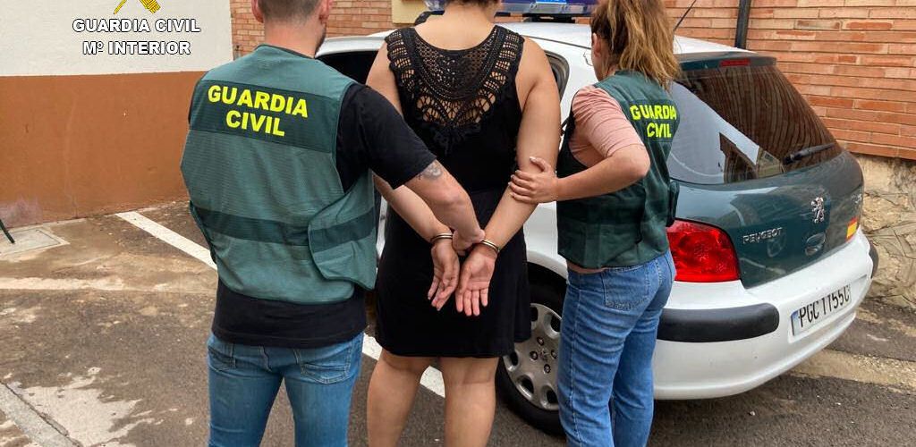 La Guardia Civil detiene a tres mujeres por la comisión de 26 hechos delictivos en Benicarló