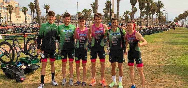 Guillem Segura, dos podis en el campionat d’Espanya de triatló