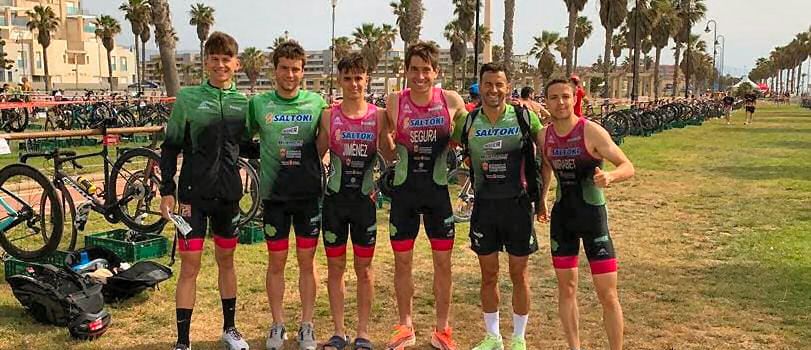 Guillem Segura, dos podis en el campionat d’Espanya de triatló
