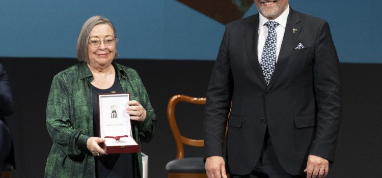 La gravadora i galerista morellana Pilar Dolz, reconeguda amb la medalla al Mèrit a les Arts a Castelló