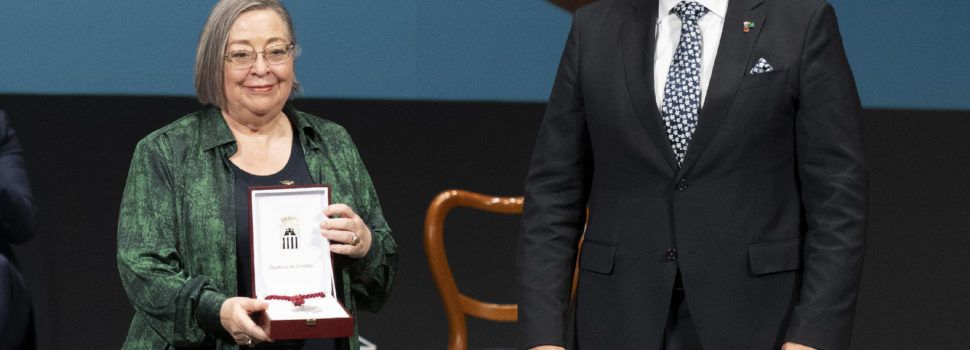 La gravadora i galerista morellana Pilar Dolz, reconeguda amb la medalla al Mèrit a les Arts a Castelló