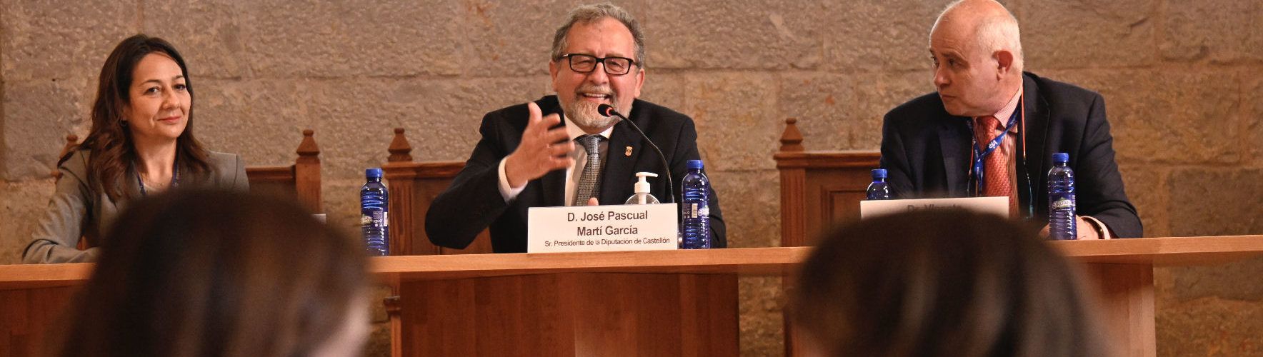 El president de la Diputació defensa a Peníscola la necessitat de reforçar l’atenció primària sanitària a la província