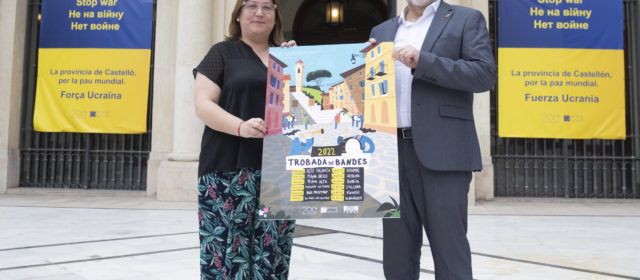 La Diputació de Castelló destina 51.000 euros a la ‘Trobada de Bandes’, com les de Vinaròs i Albocàsser