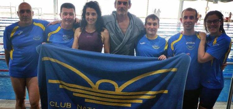 El Club Natació Benicarló, en l’última jornada de la lliga promoció Màster a la Piscina Olímpica de Castelló