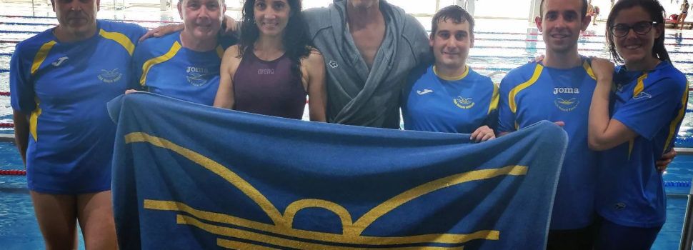 El Club Natació Benicarló, en l’última jornada de la lliga promoció Màster a la Piscina Olímpica de Castelló