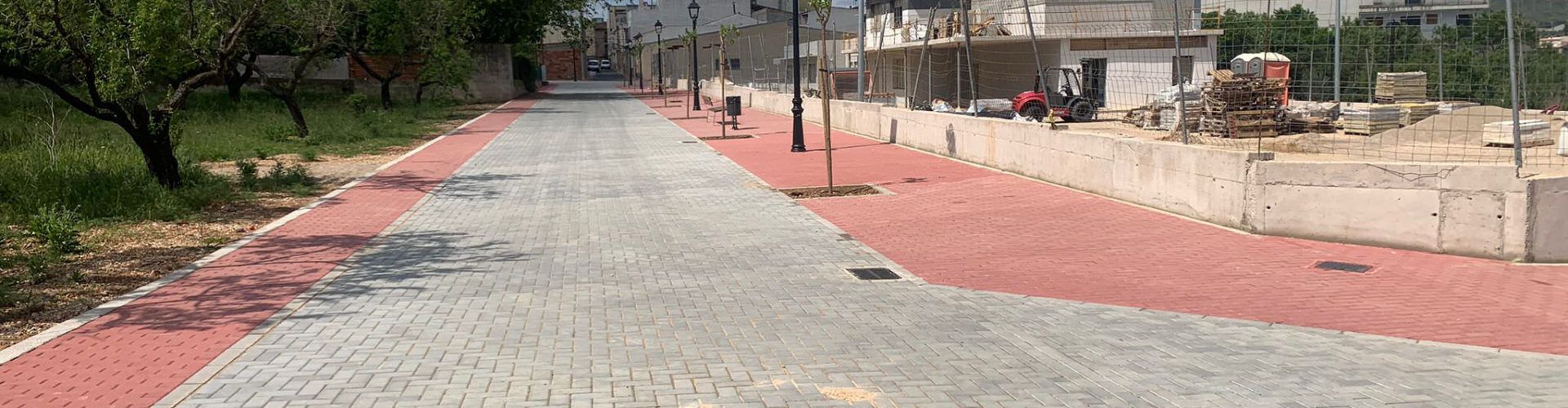 Santa Magdalena finaliza las obras del perímetro del CEIP Albert Selma