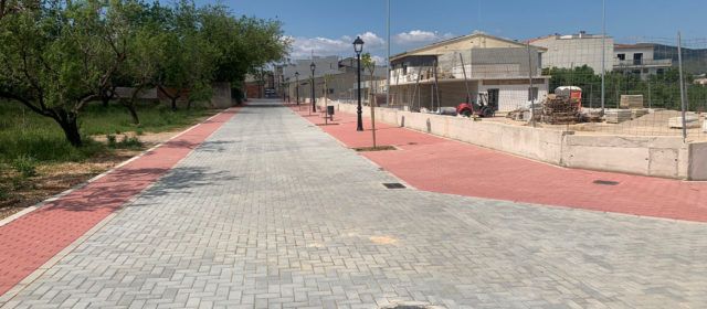 Santa Magdalena finaliza las obras del perímetro del CEIP Albert Selma
