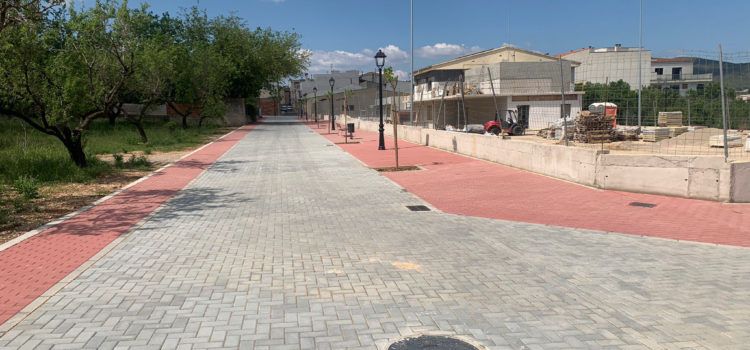 Santa Magdalena finaliza las obras del perímetro del CEIP Albert Selma