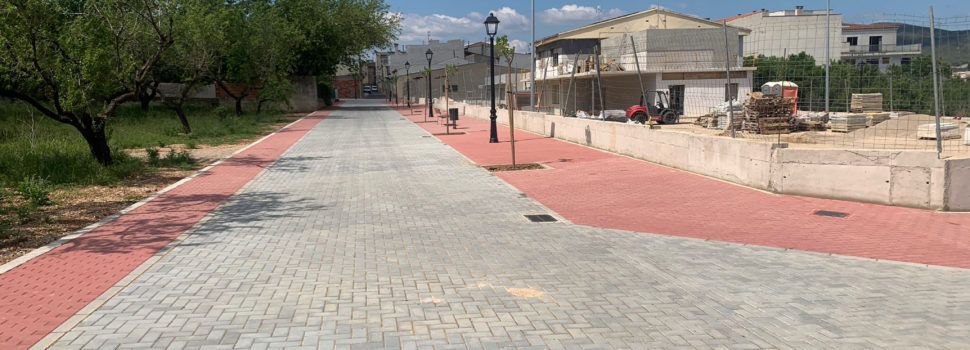 Santa Magdalena finaliza las obras del perímetro del CEIP Albert Selma