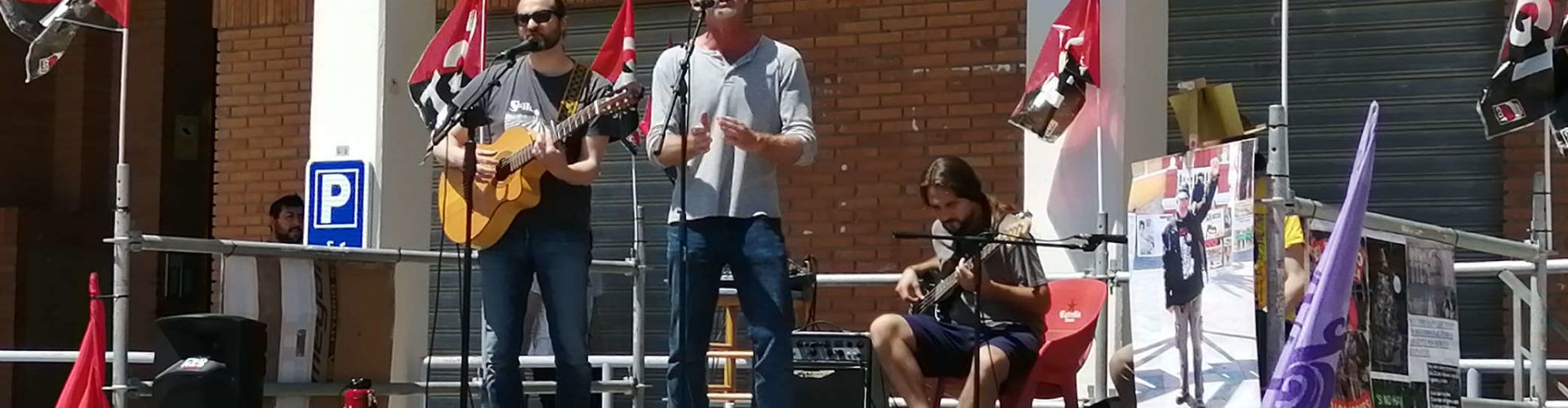 1 de maig amb homenatge a Carlos Martín