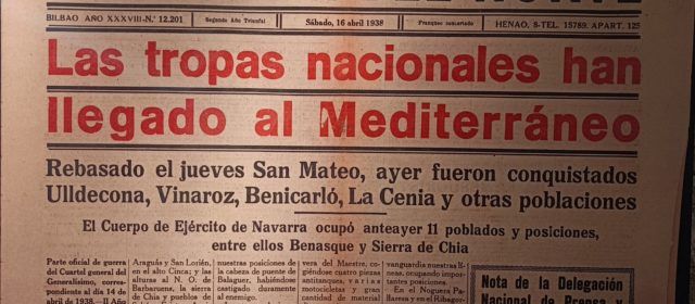 Vinaròs, present en l’exposició sobre el franquisme i la guerra civil a Vallibona