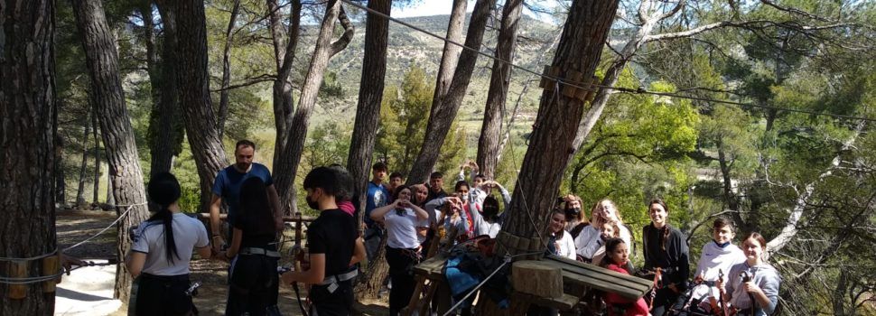 L’alumnat de 2n d’ESO del L.Querol visita el parc Saltapins de Morella