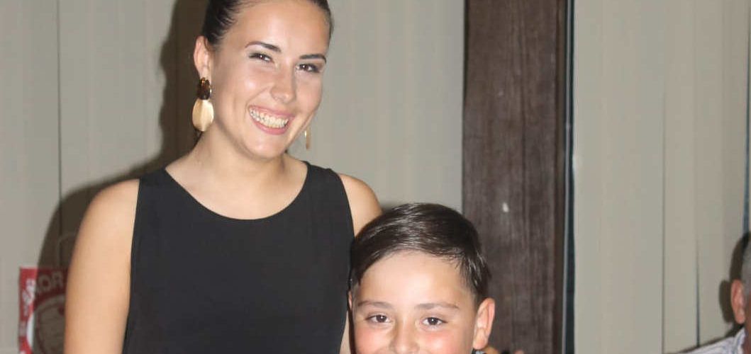 Presentació de la dama i el cavaller de festes del Club de Tennis Vinaròs