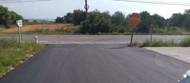 Peñíscola finaliza el asfaltado del Camino Santa Magdalena