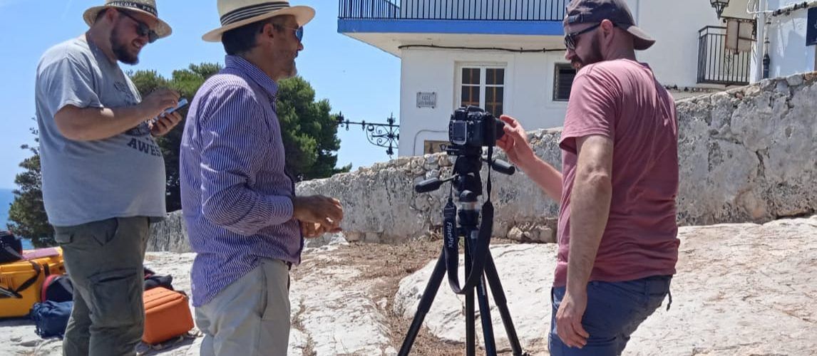 El Ayuntamiento de Peñíscola comienza el estudio de los grafitos navales para su restauración y protección