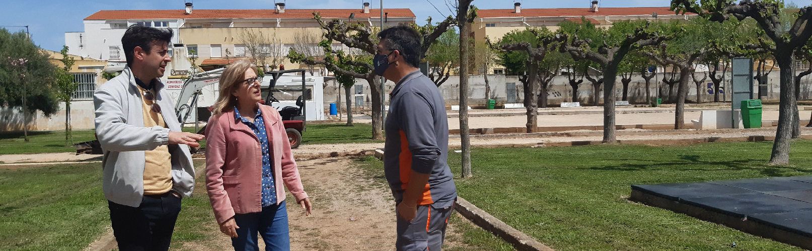 Benicarló adequa el parc de la Petanca i renova el reg i la il·luminació