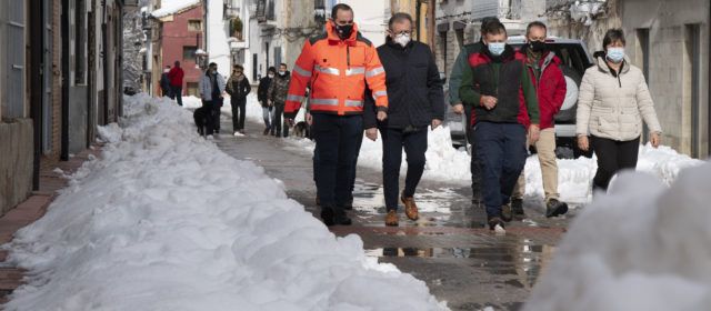El Govern subvenciona a la Diputació de Castelló amb més de 2,5 milions d’euros per a arreglar les carreteres afectades per la borrasca Filomena