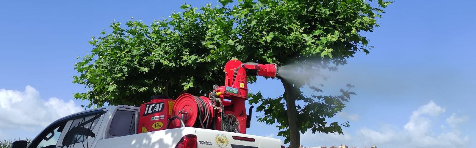 L’Ajuntament de Càlig aplica els tractaments periòdics contra els mosquits al centre urbà