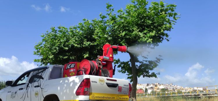 L’Ajuntament de Càlig aplica els tractaments periòdics contra els mosquits al centre urbà