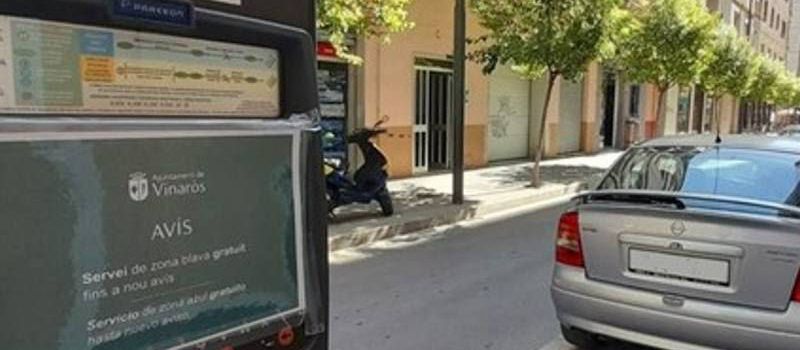 VOX Vinaroz insta al Ayuntamiento a que avise de la reactivación de la zona azul