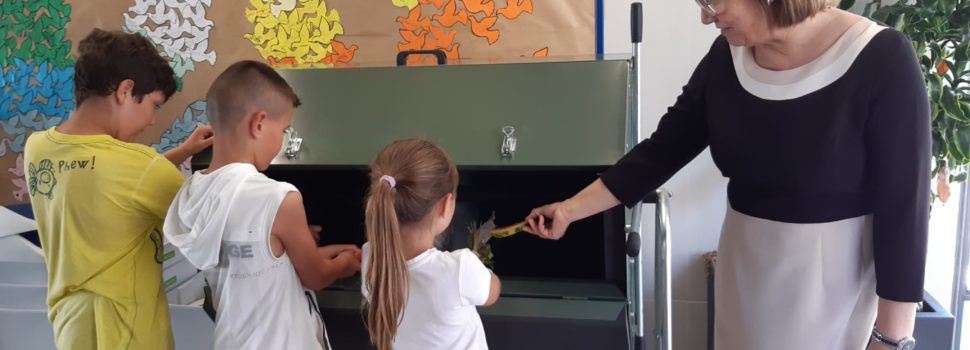 Benicarló incorpora una màquina de compostatge al CEIP Martínez Ródenas